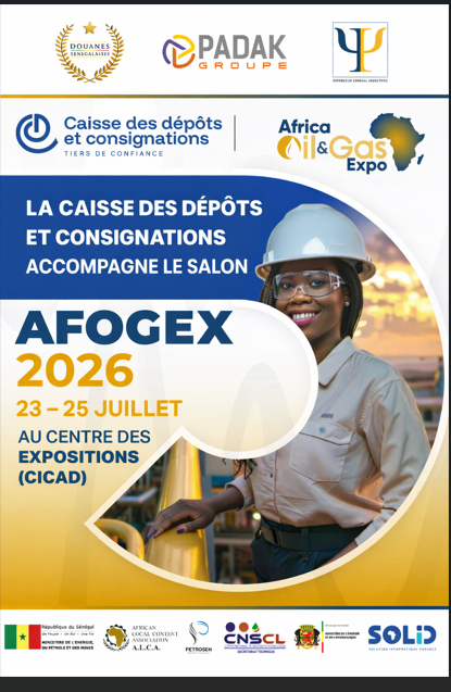 Caisse des Dépôts et Consignation accompagne AFOGEX DAKAR 2026